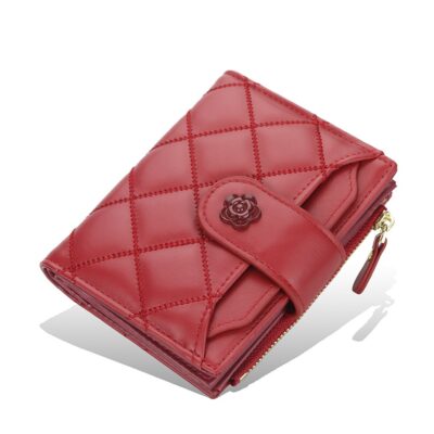 Ultra-Light Women's Zip Wallet with 9 Card Slots – Slim, Secure Organization in 5 Colors | Shopdecimals