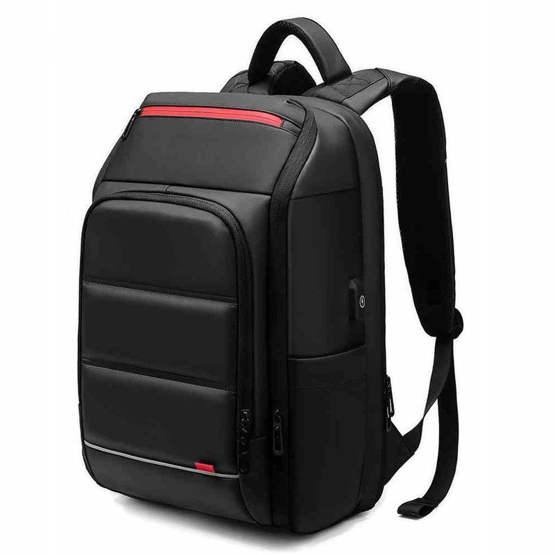 Computer Backpack USB Charging PVC Backpack Men | ShopDecimals