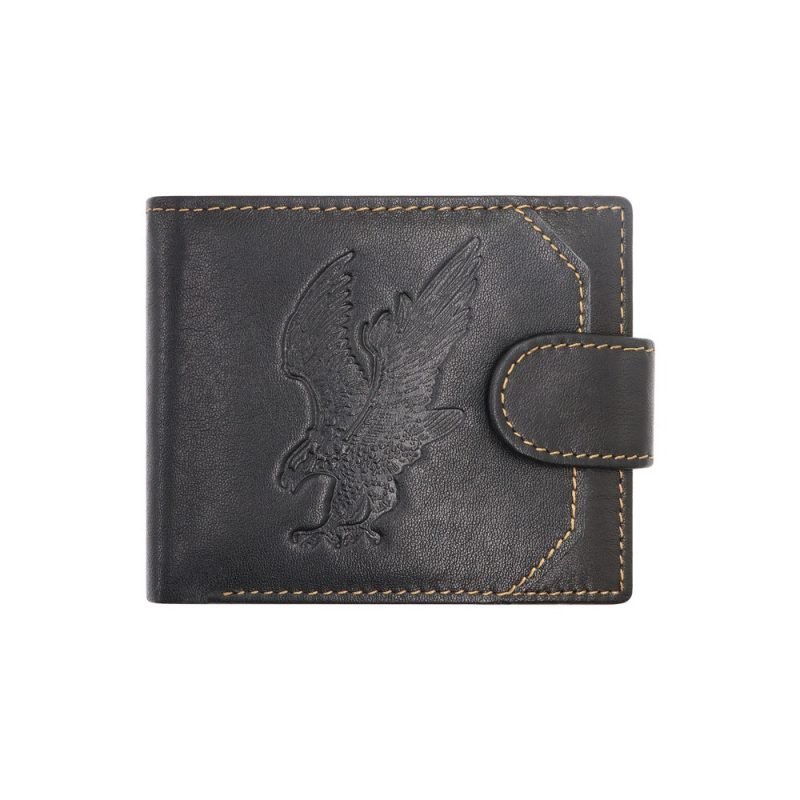 Eagle Hand-Polished Men's High-end First Layer Cowhide Wallet | ShopDecimals