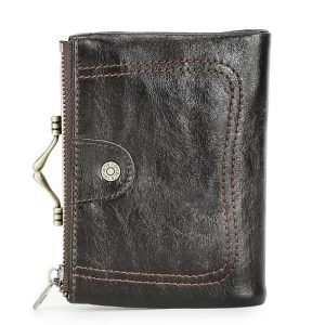 Anti-theft Swiping Top Layer Cowhide Women's Wallet | ShopDecimals