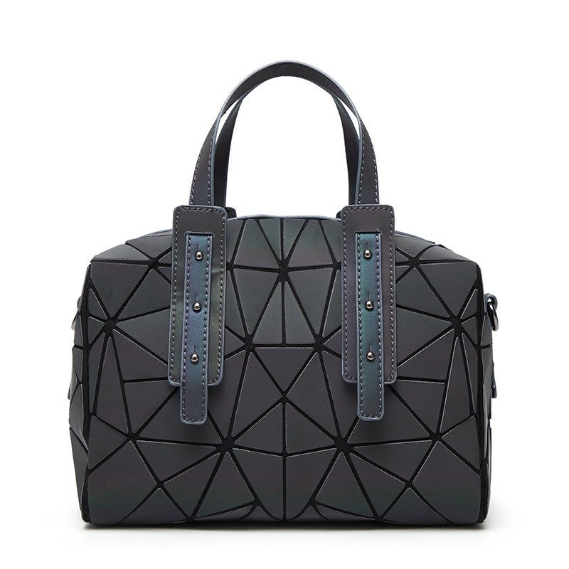 Female Rhomboid Luminous Irregular Handbag | ShopDecimals