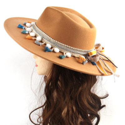 Lightweight Adjustable Women’s Top Hat – 30 cm Bell‑Shape, Sun‑Protective Brim, 5 Classic Colors | Shopdecimals