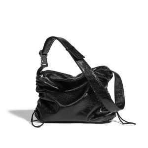 Large Capacity Special Design High Quality Pleated Shoulder Bag | ShopDecimals