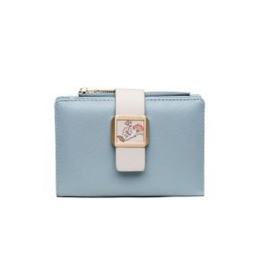 Three Fold Zipper Hasp Short Women's Wallet | ShopDecimals