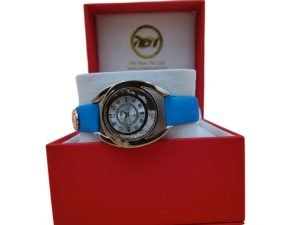 I-Tem Courtney I-TW910 Rhinestone Watch Elegant Alloy case with Color Variation Pu Leather strap -I-Tem-Innovation by Temi | ShopDecimals