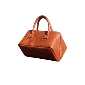 Spacious PU Cosmetic & Wash Bag for Women – Scratch‑Resistant Brown Travel Organizer | Shopdecimals