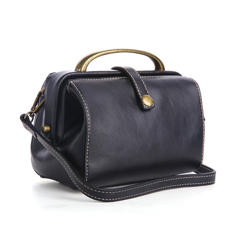 Ladies Fashion Simple Leather Messenger Bag | ShopDecimals
