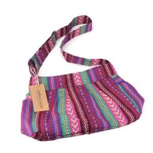 Women's Bag Quality Crossbody Bag Large Capacity Tribal Bag Multi-pockets Cotton Purse Bohemian Style Hobo Bag | ShopDecimals