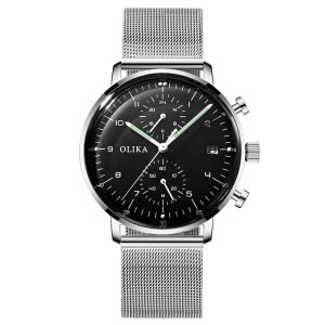 Waterproof calendar curved screen watch | ShopDecimals