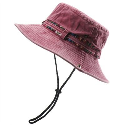 Ultra‑Light Men’s Cotton Fisherman Hat – 200 mm Wide Brim for Breathable Sun Protection – Shopdecimals