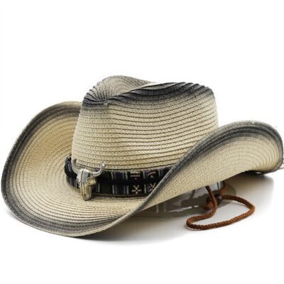 Ultra‑Light Breathable Denim‑Woven Straw Hat – UV Protection, Wide Brim, Unisex, 6 Color Options – Perfect Summer Outdoor Gear | Shopdecimals