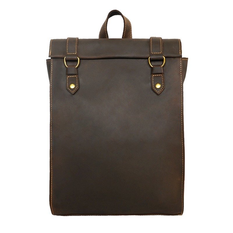 Men's Vintage Handmade Genuine Leather Backpack | ShopDecimals