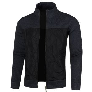 Lightweight Warmth: Men's Zip Cardigan Outerwear – Loose Fit, 0.46 kg, 6 Colors, S‑3 XL – Shopdecimals