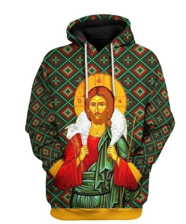 Digital 3D Full-print Sweater Cross-border Hooded Plus Size Cardigan Top | ShopDecimals