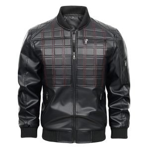 Men's Spring And Autumn Leather Jacket  | ShopDecimals