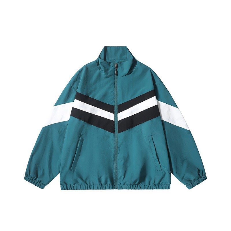 Men's Thin Patchwork Assorted Colors Coat | ShopDecimals