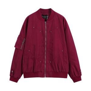 Women's Jacket Stand Collar Flight Jacket High Street | ShopDecimals