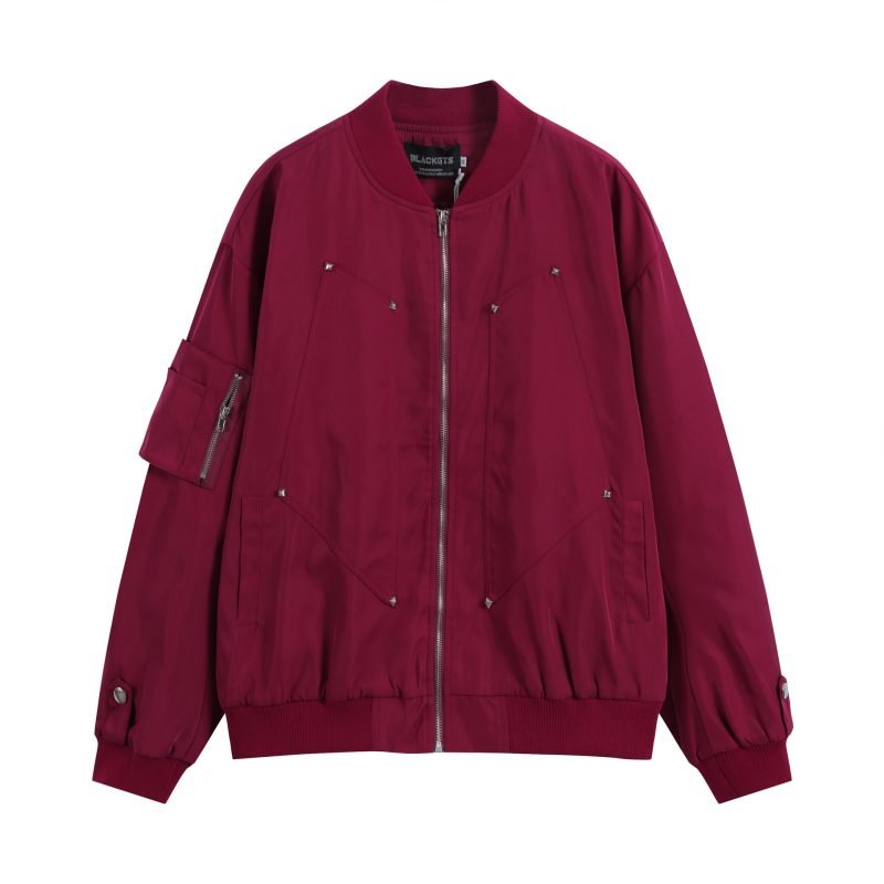 Women's Jacket Stand Collar Flight Jacket High Street | ShopDecimals