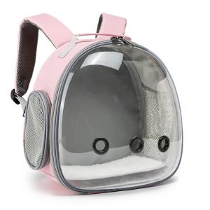 Pet Backpack Hamster Carrier Transparent Small Animal Carrier Guinea Pig Backpack Sugar Glider Ferret Pet Bag Rabbit Bunny Cage | ShopDecimals