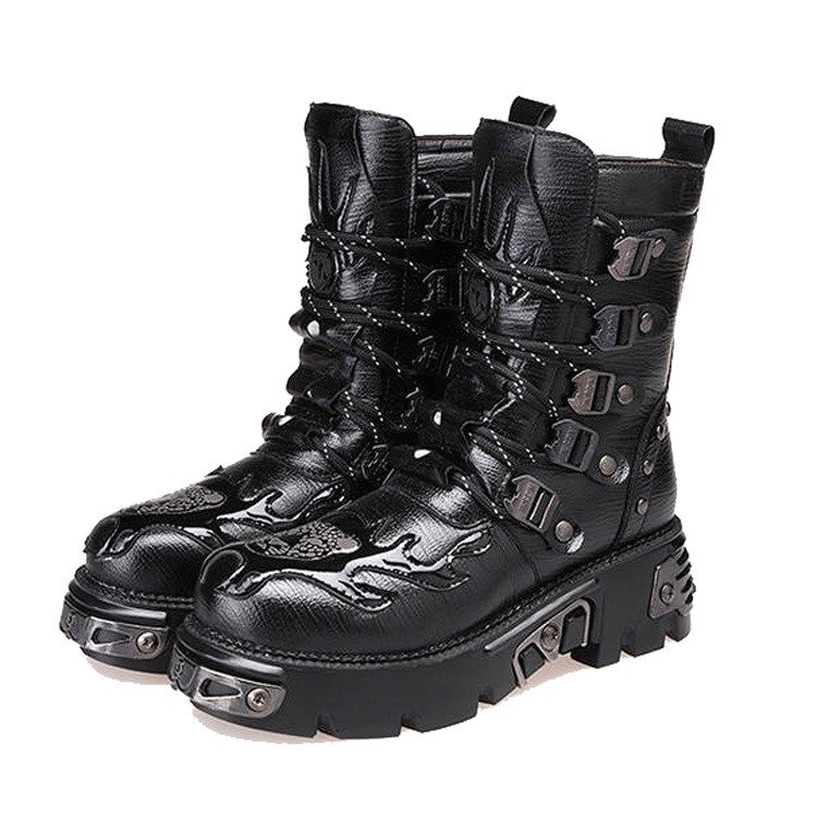 Men's Fashionable And Versatile Mid To High Top Boots | ShopDecimals