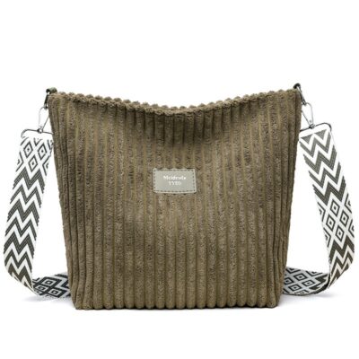Ultra‑Light 0.25 kg Large‑Capacity Bucket Handbag for Women – 300×220×60 mm, 4 Solid Colors | Shopdecimals
