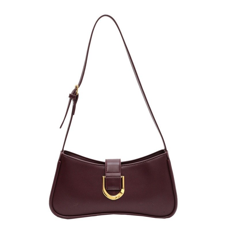 Small Bag Women's Bag Niche Design One Shoulder Underarm Bag Baguette Bag Ladies Backpack | ShopDecimals