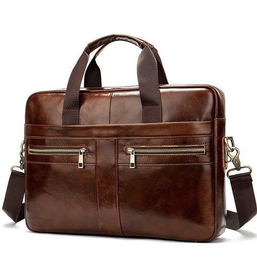 Men's leather briefcase | ShopDecimals