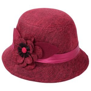 Middle-aged And Elderly Ladies Hats Hemp Bowl Hat | ShopDecimals