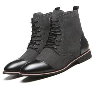 Men's Boots Plus Size Canvas Martin Boots | ShopDecimals