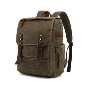 Water Repellent Oil Wax Backpack |ShopDecimals