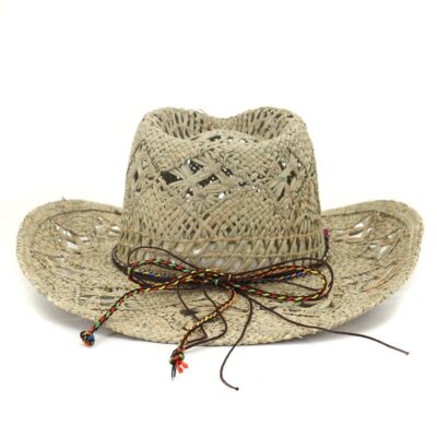 UV‑Shield Cowboy Hat – Unisex 58 cm Wide Brim, Feather‑Light Hamcho Fabric, Natural Brown – Shop Decimals