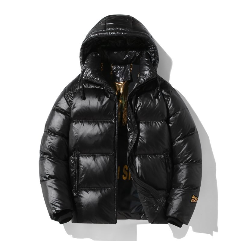 Black Gold Plus-sized Plus-sized Fashion Warm Padded Jacket Men |ShopDecimals