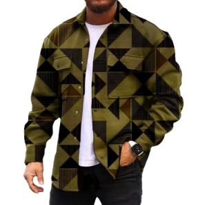 3D Digital Printing Coat Autumn Fashion Casual Men's Jackets Shirt | ShopDecimals