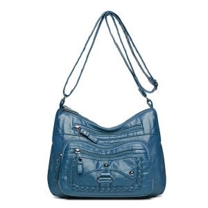 Multi-pocket Soft Leather High-grade Shoulder Bag | ShopDecimals
