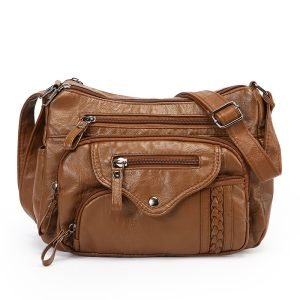 Women's Fashionable Large-capacity Soft Leather Shoulder Bag | ShopDecimals