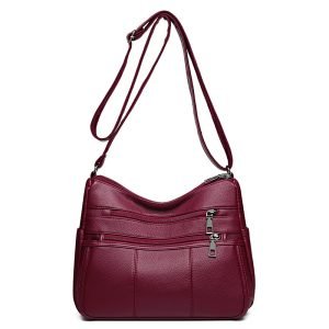 Multi-compartment Shoulder Commuter Crossbody Bag | ShopDecimals