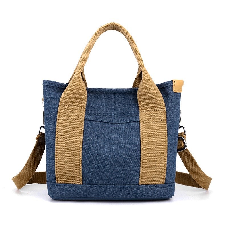 Trendy All-match Simple Fashion Korean Style Large Capacity Commute Leisure Canvas Bag | ShopDecimals