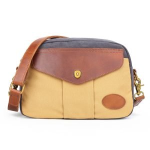 Color Blocked Retro Canvas Shoulder Crossbody Bag | ShopDecimals