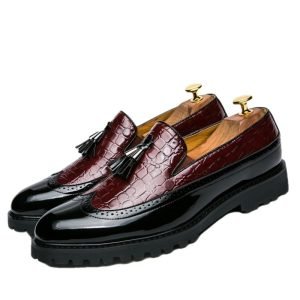 Men's Fashion Slip-on Casual Leather Shoes | ShopDecimals