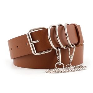 Pyramid Fashion Rivet Belt  Studded Belt | ShopDecimals