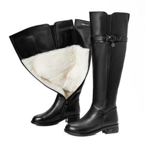 Over The Knee Boots Women Winter Thickened Warm | ShopDecimals