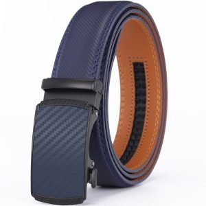Fashion Men's Leather Belt Automatic Buckle Belt | ShopDecimals