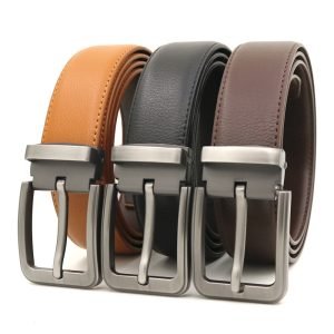 Fashion Men's Casual Pin Buckle Leather Belt | ShopDecimals
