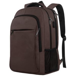 Shopdecimals Large-Capacity Travel Backpack – 46×30.5×20 cm, Waterproof Oxford, 0.9 kg Light, Laptop Sleeve & Luggage Sleeve