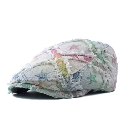 All‑Season Breathable Cotton Newsboy Cap – Flat‑Peaked Unisex Beret for Warm Winter & Cool Summer | Shopdecimals