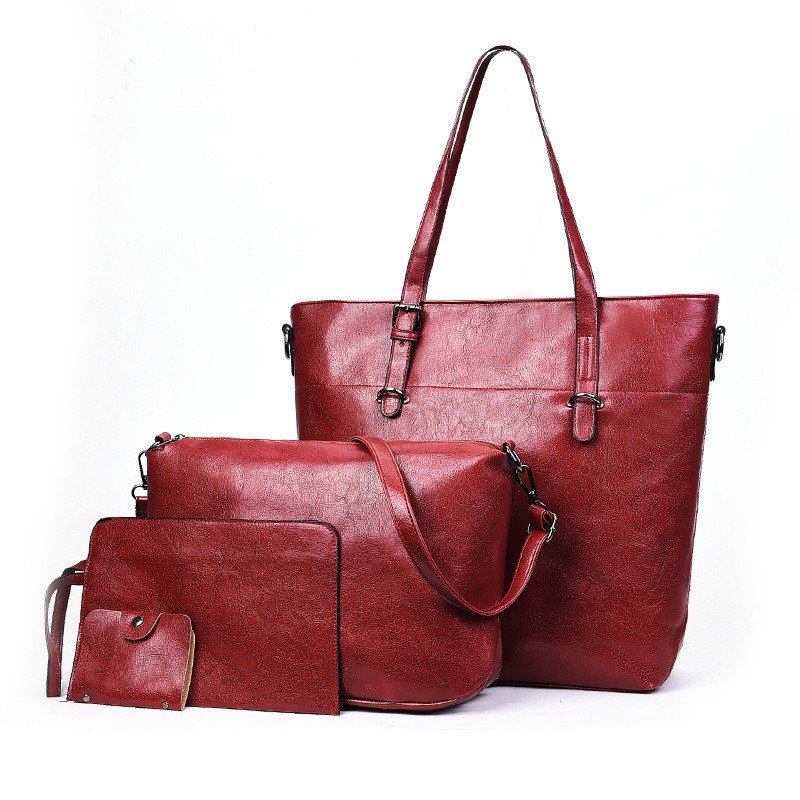 One-Shoulder Diagonal Bun Three-Piece Set | ShopDecimals