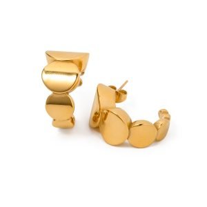 Feather‑Light French Vintage Earrings – Ultra‑Comfortable 0.02 kg Stainless Steel Pair – Shopdecimals