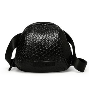 Woven Pu Shell Shoulder Messenger Bag | ShopDecimals
