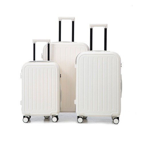 20 24 28in ABS Spinner Wheel Luggage, Carry On Suitcase, With Cup Holder USB Port | ShopDecimals