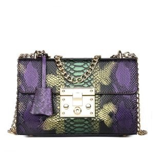 Lock Chain Small Square Bag | ShopDecimals